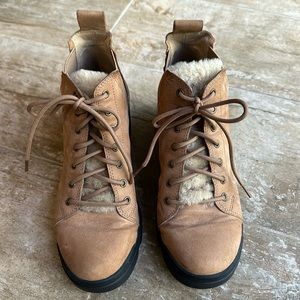 Eileen Fisher Shearling Booties.